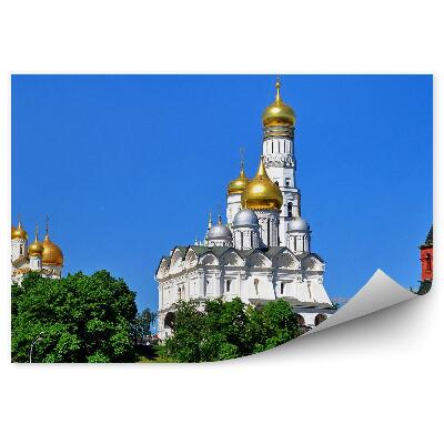 Fototapeta Mestské hradby budovy zlaté kupoly