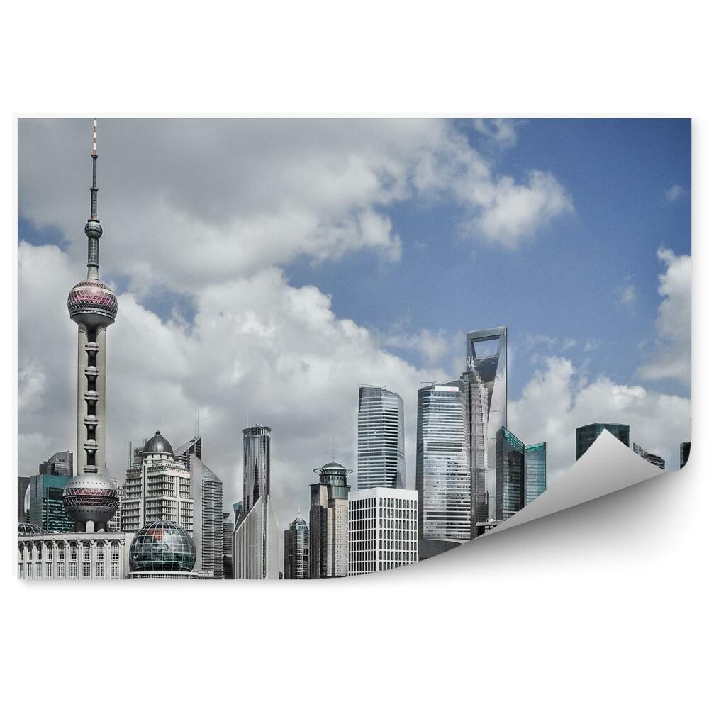 Fototapeta Šedá Pohľad Na Mesto Oblak Krajina