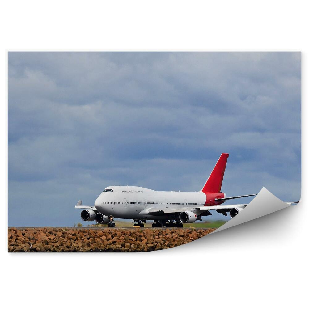 Fototapeta na stenu Morské Pozemné Lietadlo Zamračená Obloha