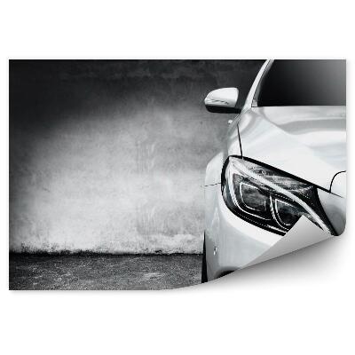 Fototapeta Biele moderné auto