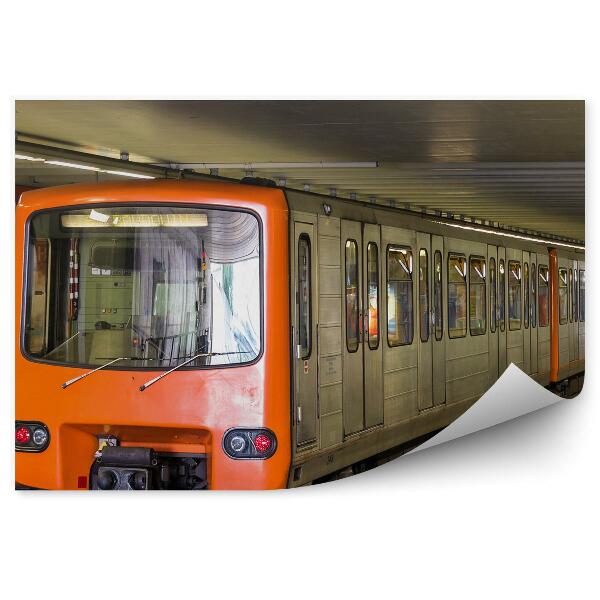 Fototapeta na stenu Brusel Metro Vlak Doprava Doprava