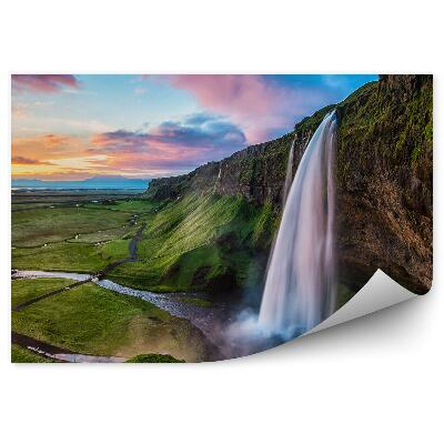 Fototapeta Príroda Zelený Vodopád Rieka