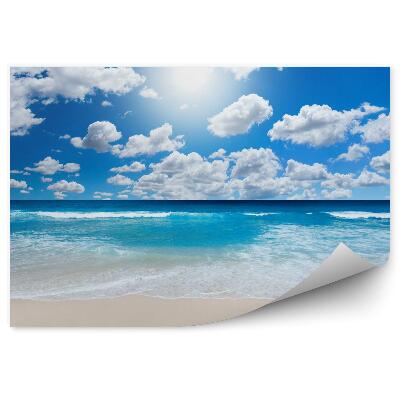 Fototapeta Ohromujúca plážová krajina