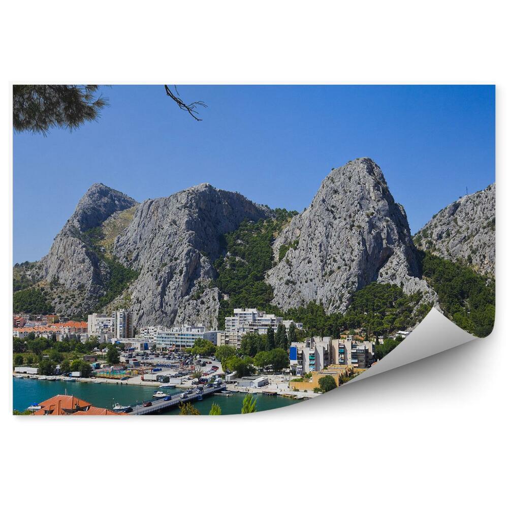 Fototapeta Skalnaté Hory Mesto Most Voda