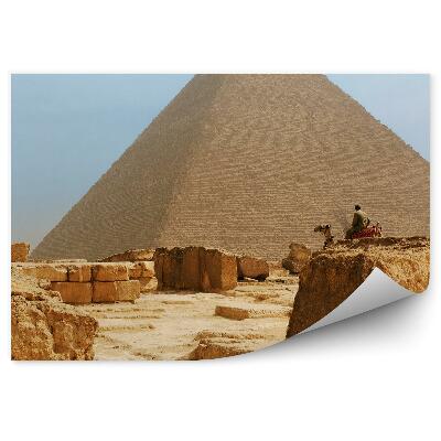 Fototapeta Piramide ruševine spomeniki kamela