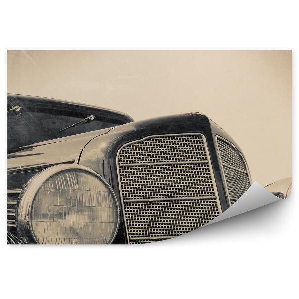 Fototapeta na stenu Záber zblízka na starý historický automobil