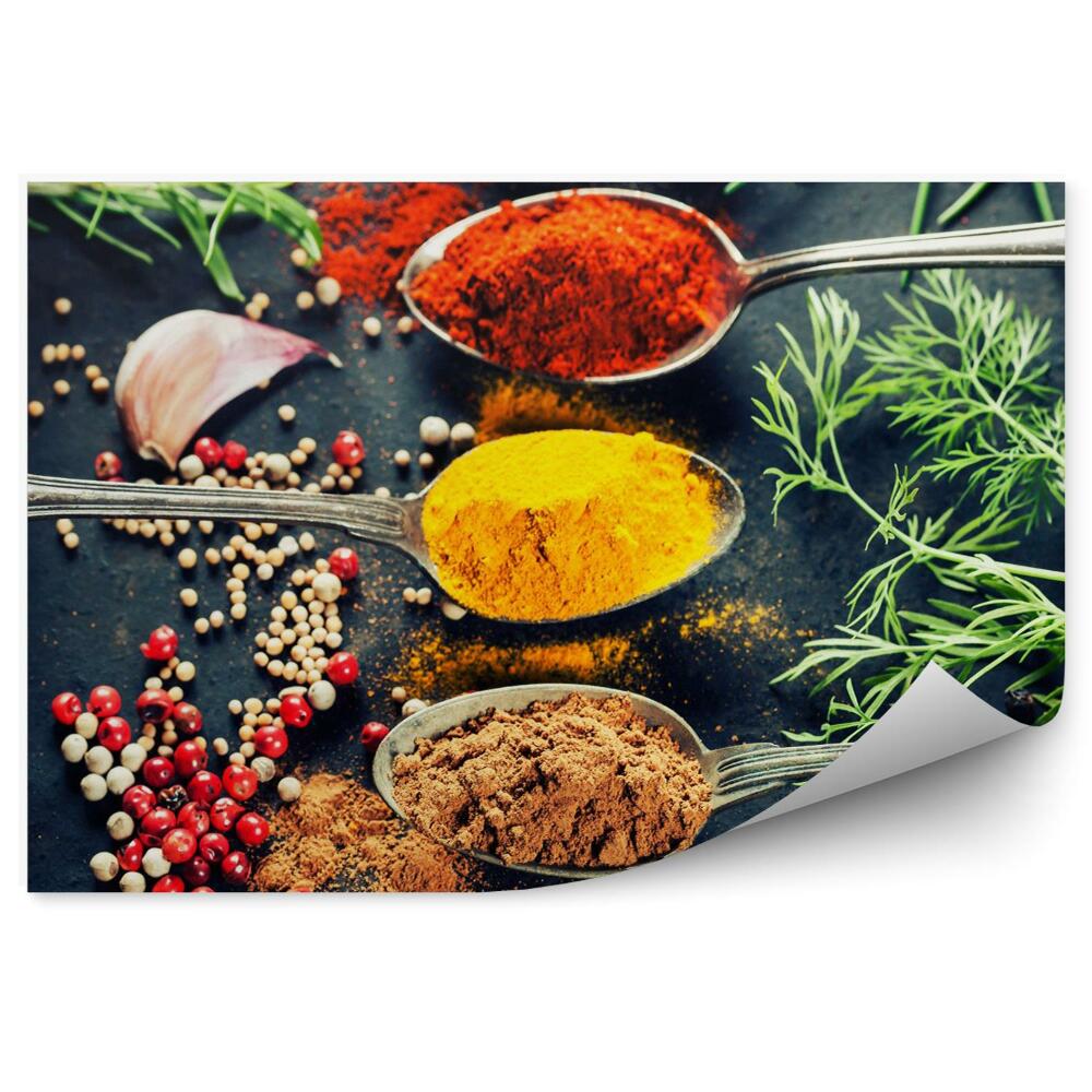 Fototapeta Výber byliniek a korenia