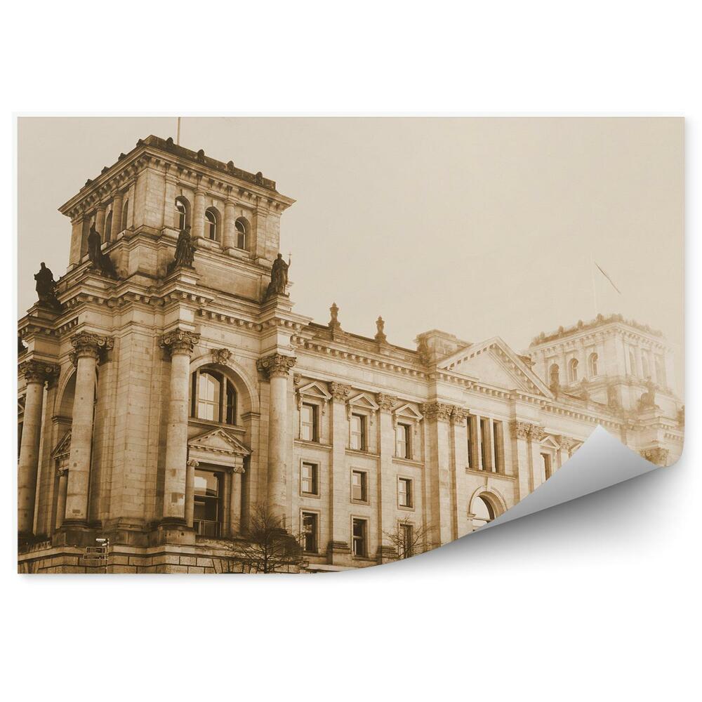 Fototapeta na stenu Parlament Berlín retro