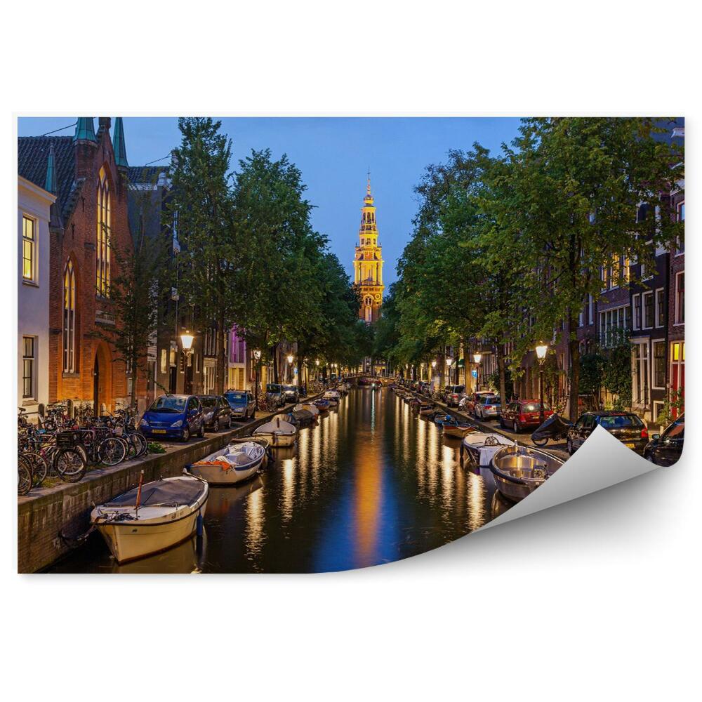 Fototapeta na stenu Amsterdamský kanál