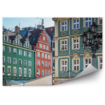 Fototapeta na stenu Vroclav staré mesto lampa