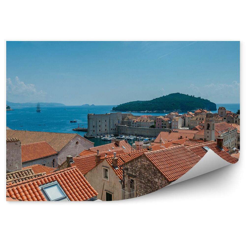 Fototapeta na stenu Dubrovník Mesto Chorvátsko Ostrovy Voda