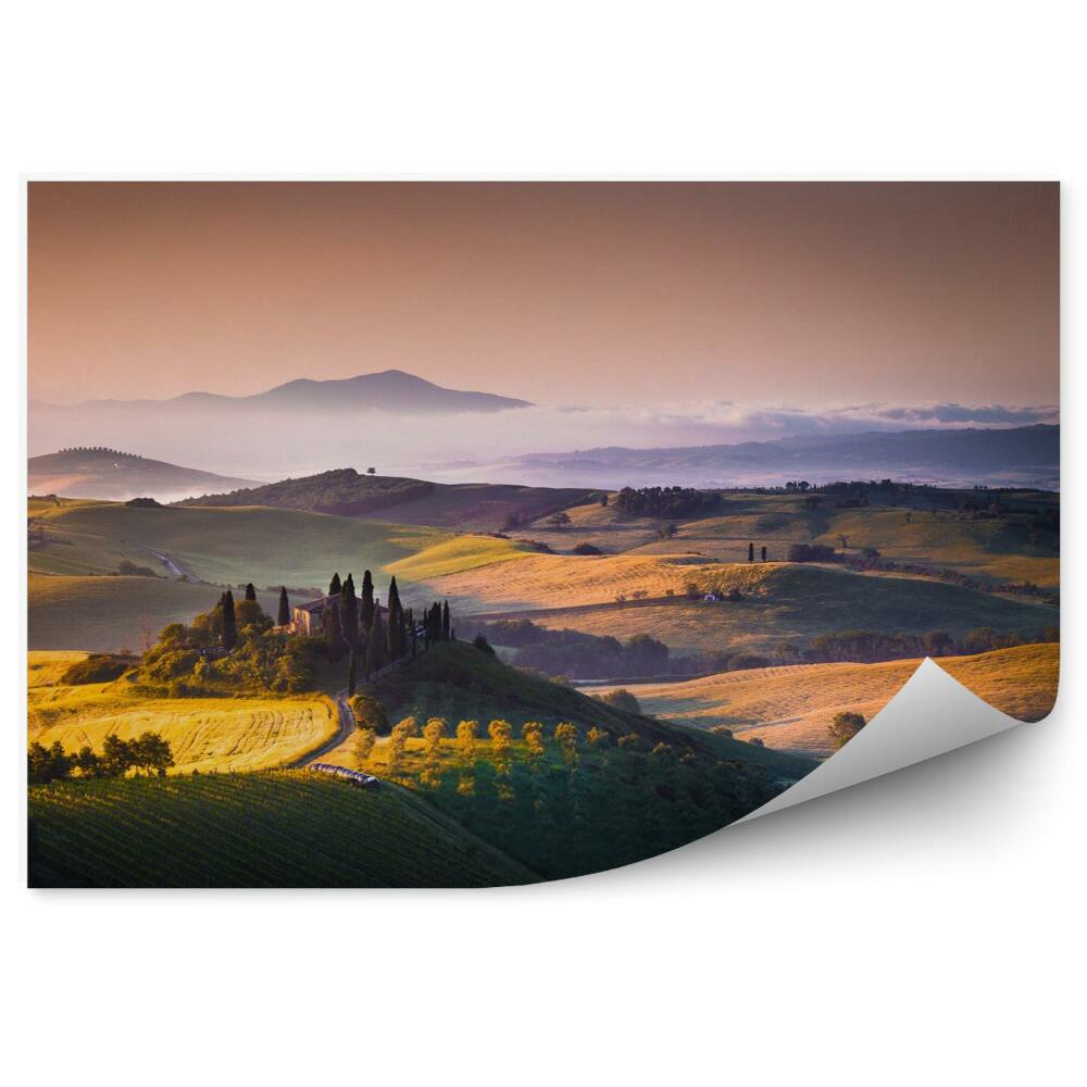 Fototapeta Panoráma Toskánska