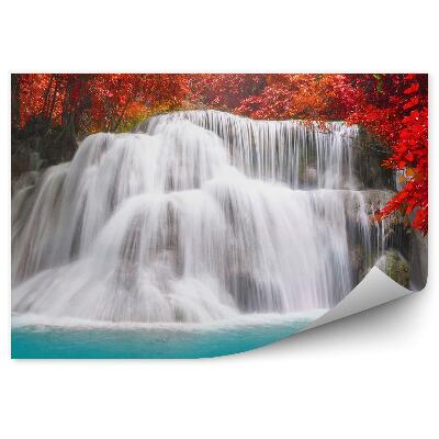 Fototapeta Vodopád v tropickej džungli jeseň