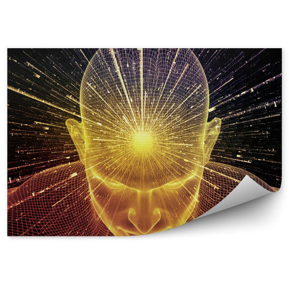 Fototapeta na stenu Muž si myslí, že lúče