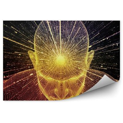 Fototapeta na stenu Muž si myslí, že lúče