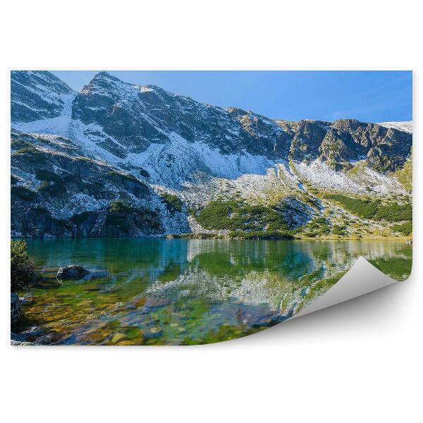 Fototapeta jazero húsenicové údolie tatra