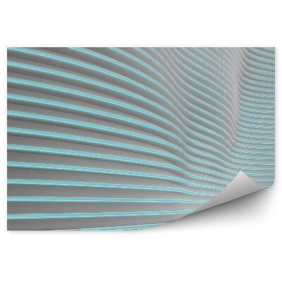 Fototapeta 3d pozadie s modrými čiarami