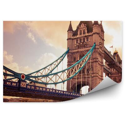 Fototapeta na stenu Tower bridge rieka Londýn