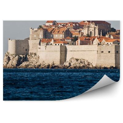 Fototapeta Pevnosť svätého Jána dubrovník staré mesto more