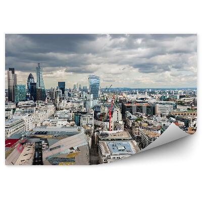 Fototapeta na stenu Budovy mrakodrapy obloha mraky Londýn