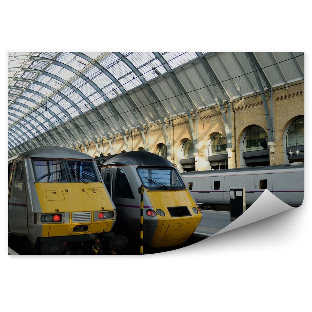 Fototapeta Londonska železniška postaja vlaki turizem