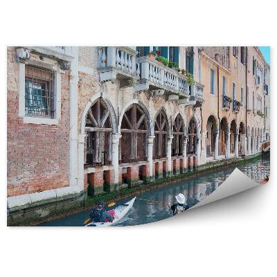 Fototapeta Kanál Kanoe Benátky Cestovatelia Cestovný Ruch