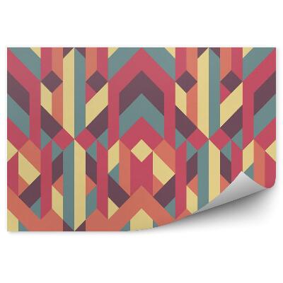 Fototapeta na stenu Retro geometrický vzor