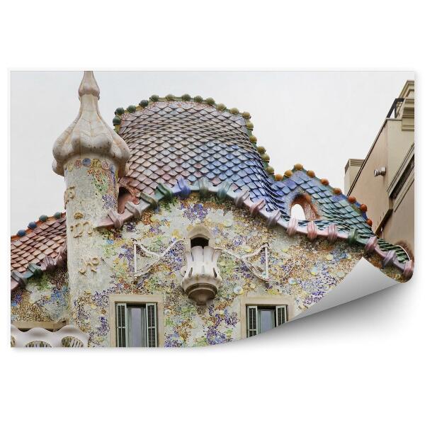 Fototapeta Barcelona Farebná Architektúra