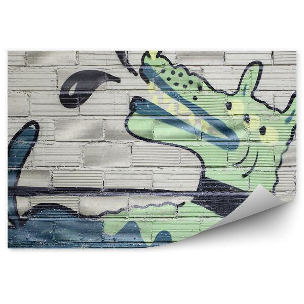 Fototapeta na stenu Graffiti pes