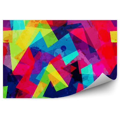 Fototapeta na stenu Geometrický farebný vzor