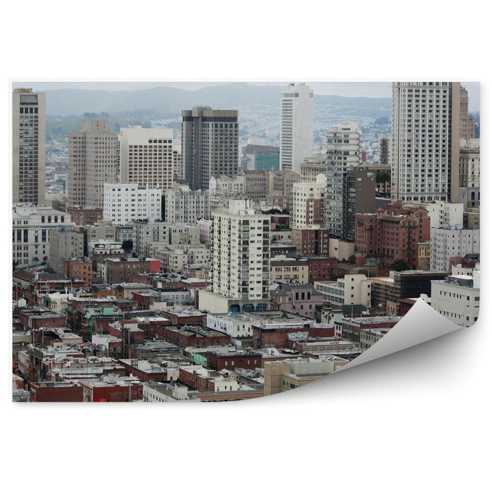 Fototapeta na stenu Budovy mrakodrapy svetlá San Francisco