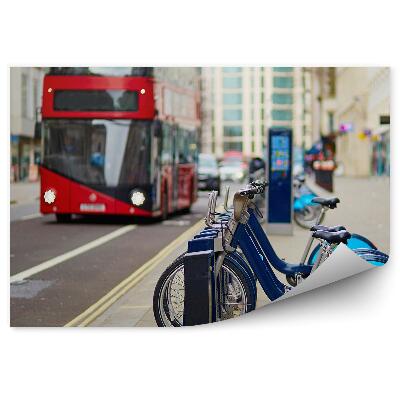 Fototapeta Bicykle Na Prenájom Mesto Londýn