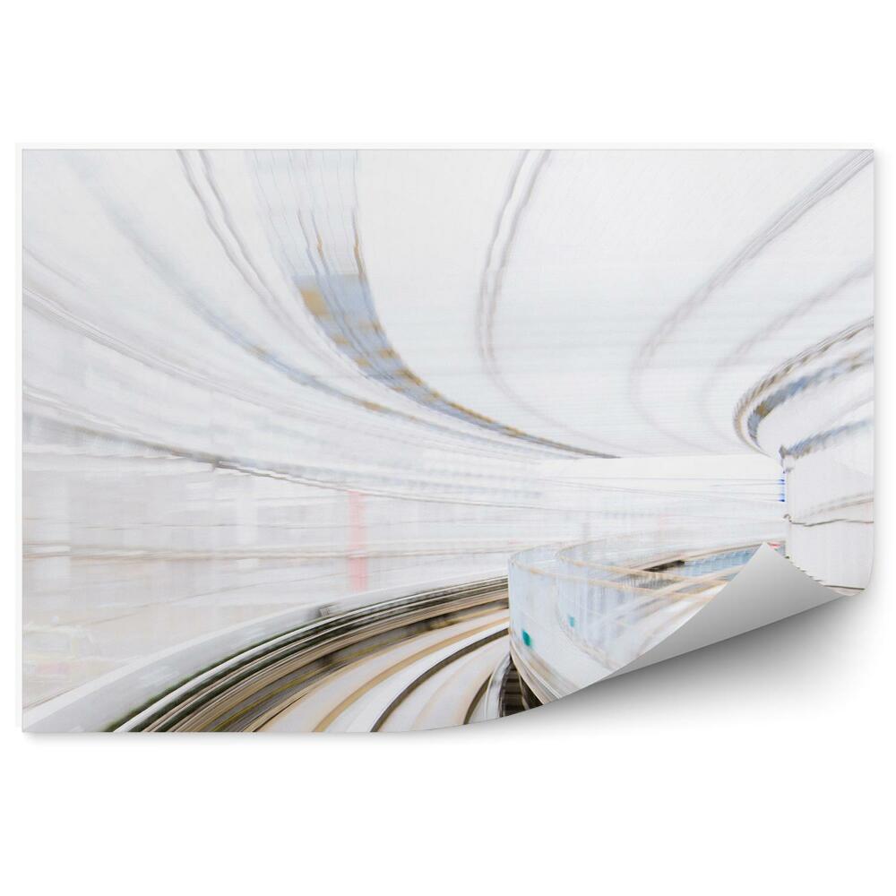 Fototapeta na stenu Japonský dopravný železničný tunel