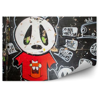 Fototapeta Graffiti panda titulok