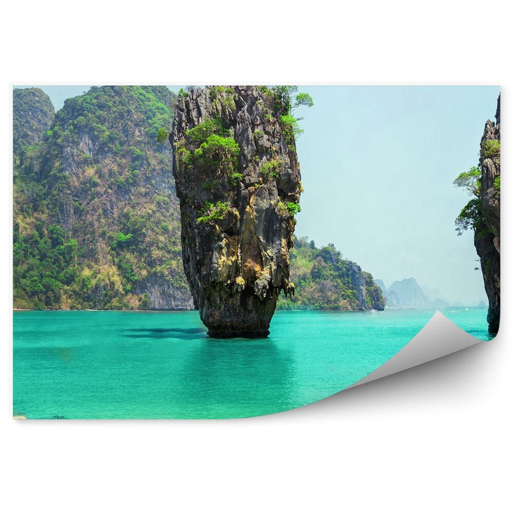 Fototapeta na stenu James Bond Ostrov Skaly Vegetácia