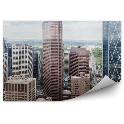 Fototapeta Letné mrakodrapy mestské budovy