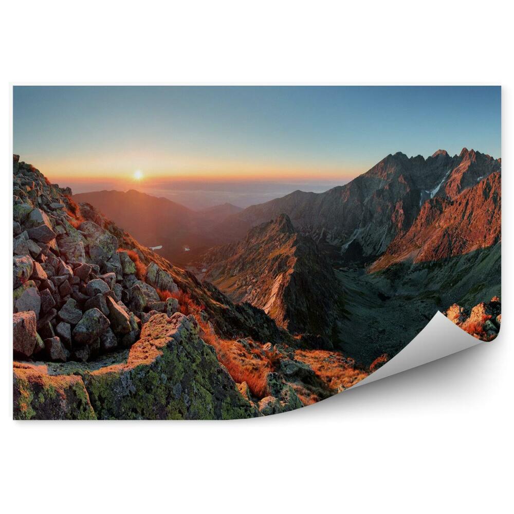 Fototapeta Panoráma horskej krajiny na jeseň