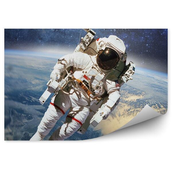 Fototapeta na stenu Astronaut Vesmír Planéta Zem Zem Hviezdy Obloha