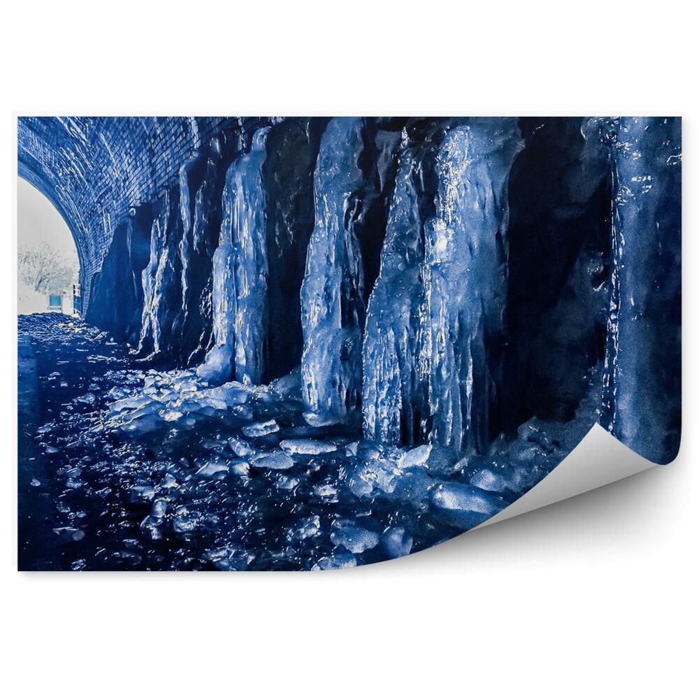 Fototapeta Ľadový tunel