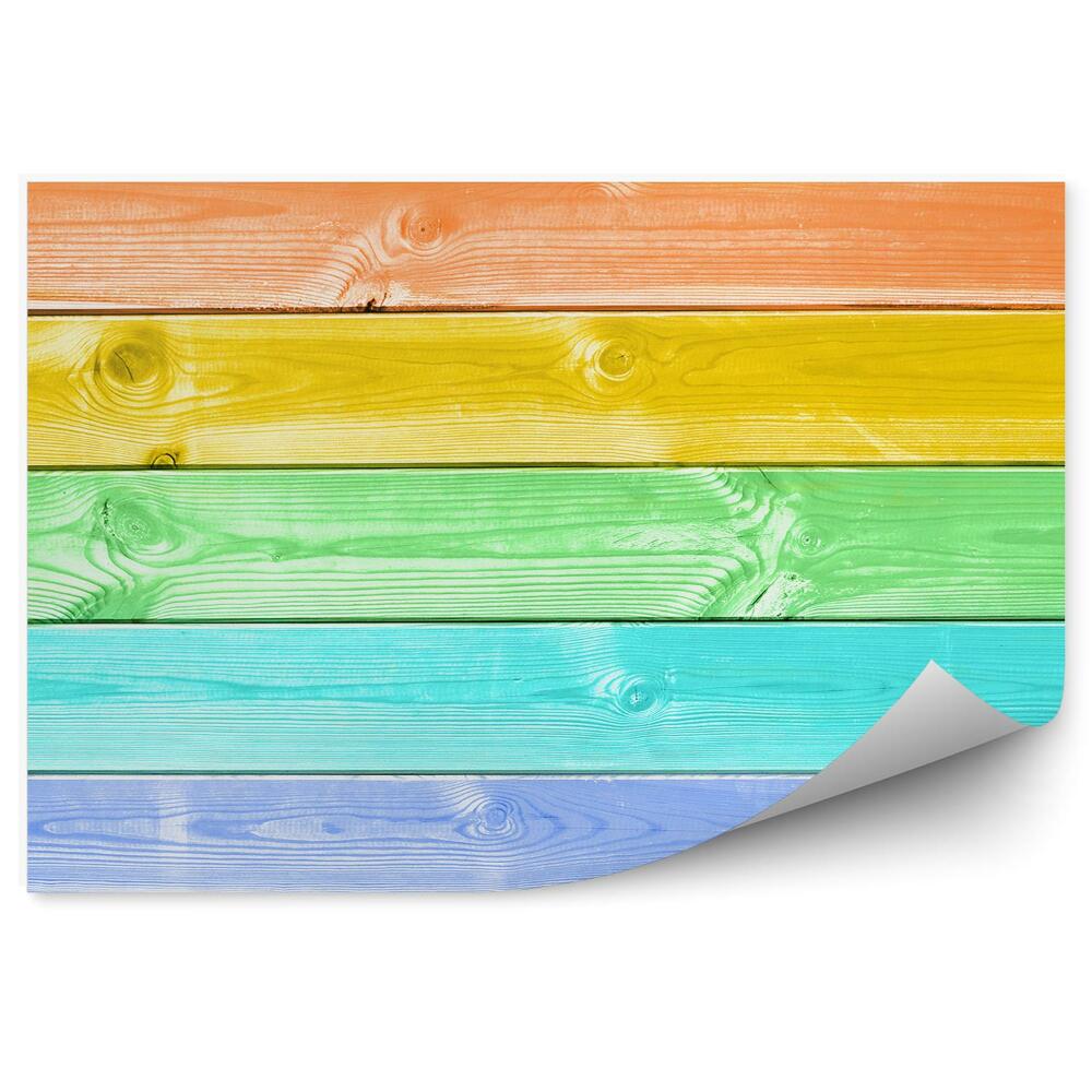 Fototapeta Dúhová Maľovaná Tabuľa