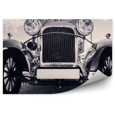 Fototapeta Pohľad spredu na klasický automobil