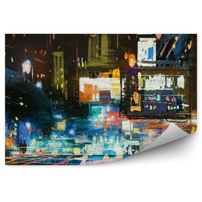 Fototapeta Moderný obraz mesta