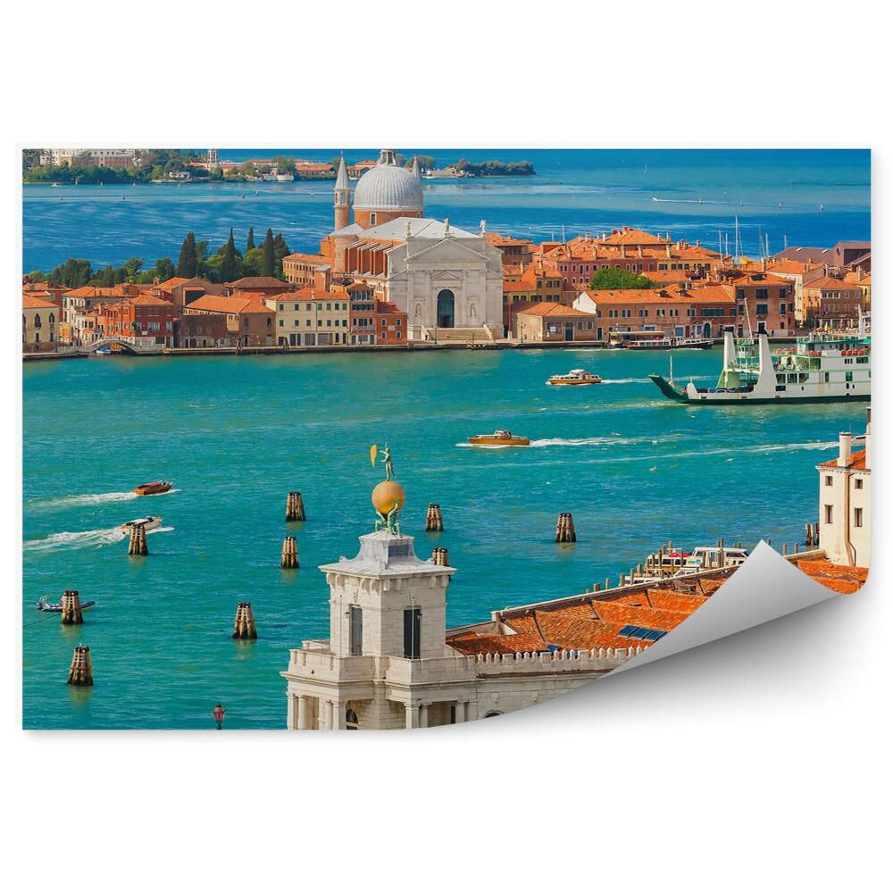 Fototapeta na stenu Modrá Voda Obloha Lode Architektúra