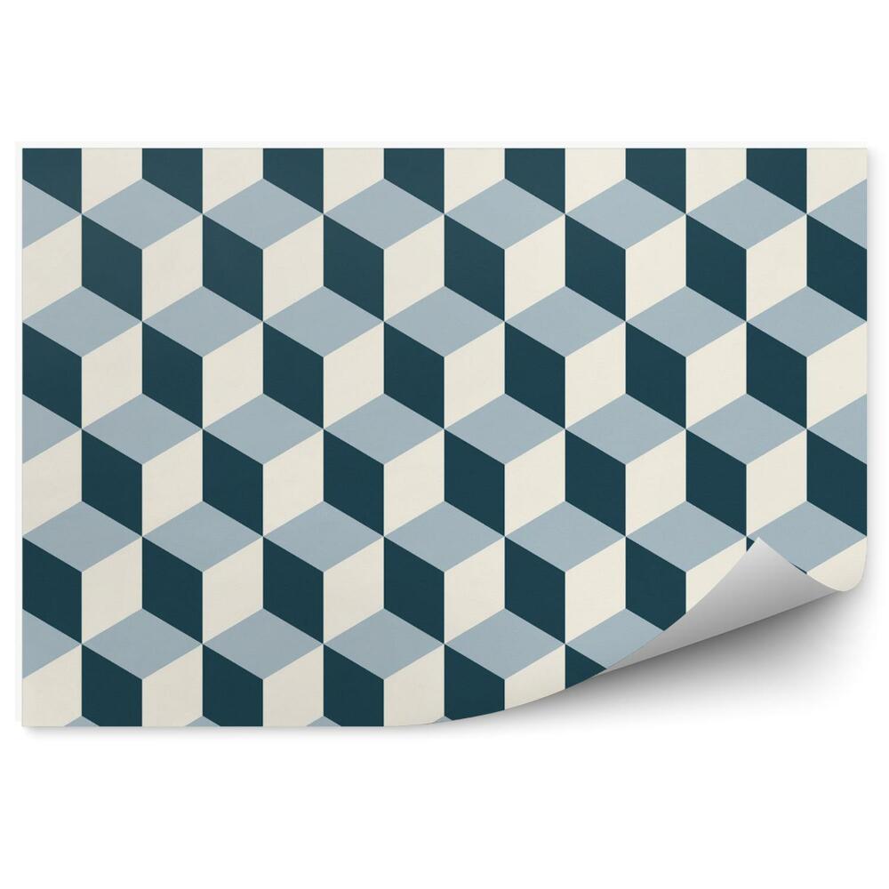 Fototapeta Vintage kocky 3d. Retro