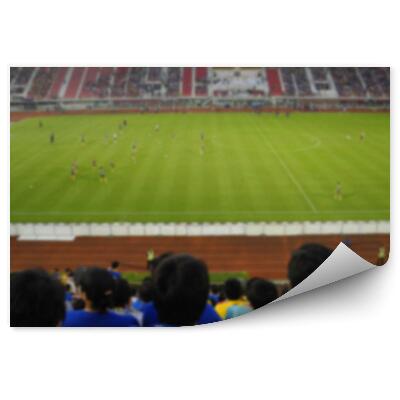 Fototapeta na stenu Zamegljeno ozadje nogometni stadion