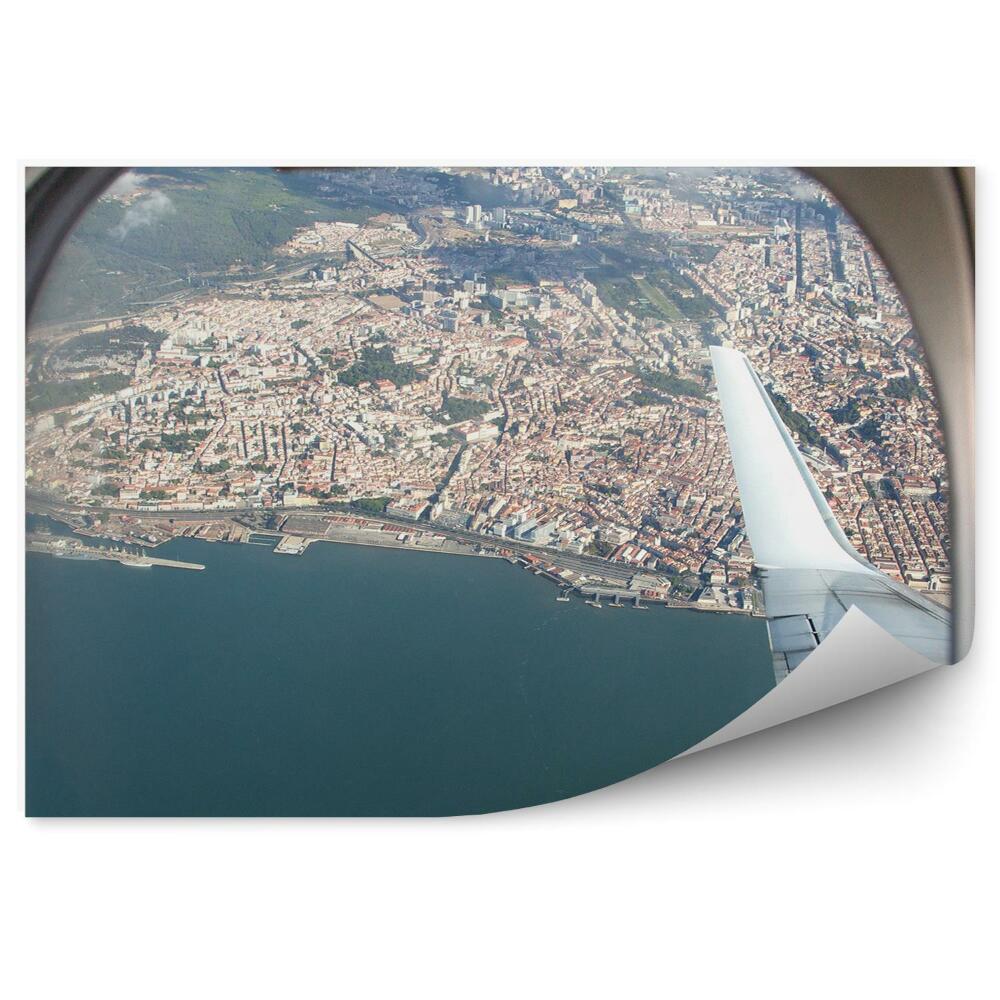 Fototapeta Pohľad z okna na panorámu mesta