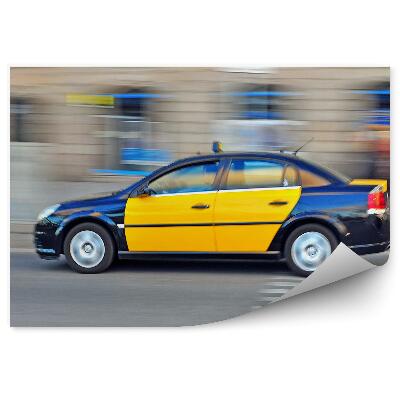 Fototapeta na stenu Taxi Autá Mesto Budovy Doprava