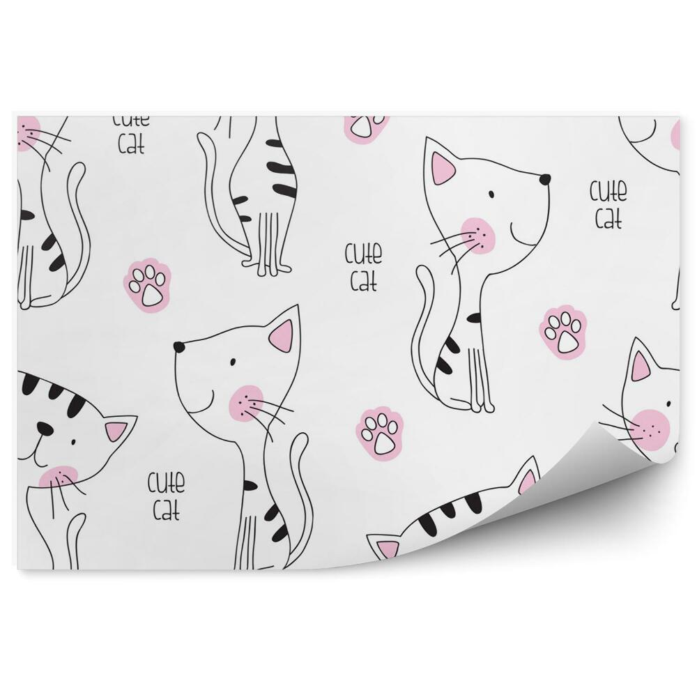 Detská fototapeta Roztomilá mačička