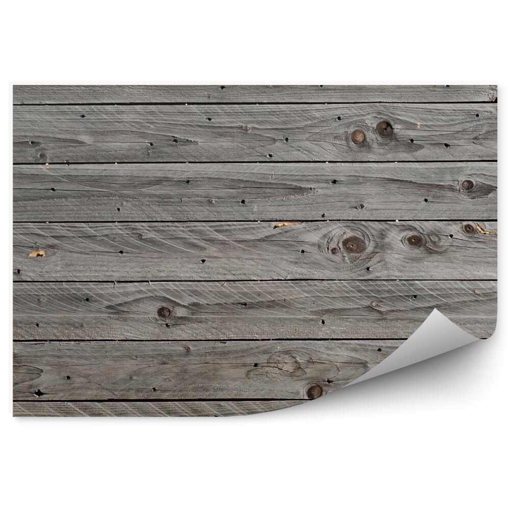 Fototapeta na stenu Šedé dosky