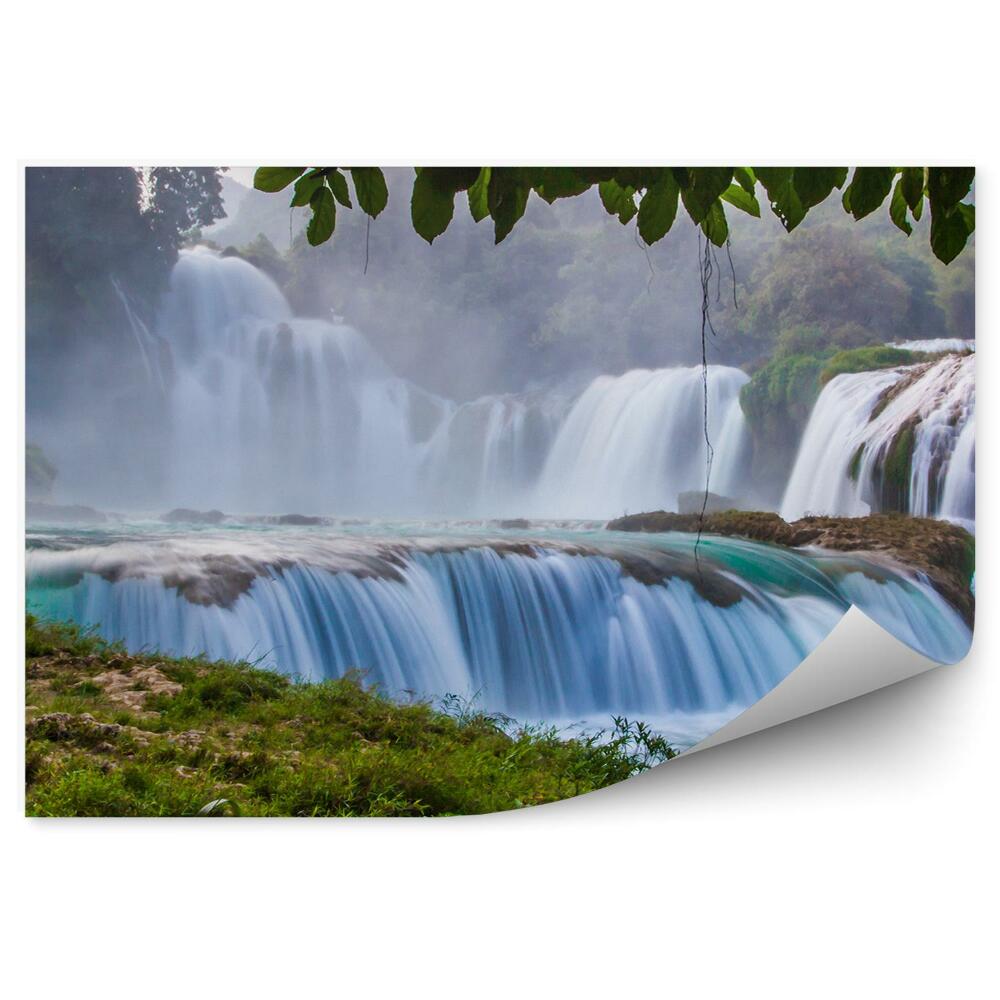 Fototapeta na stenu Vietnam vodopády zelené stromy